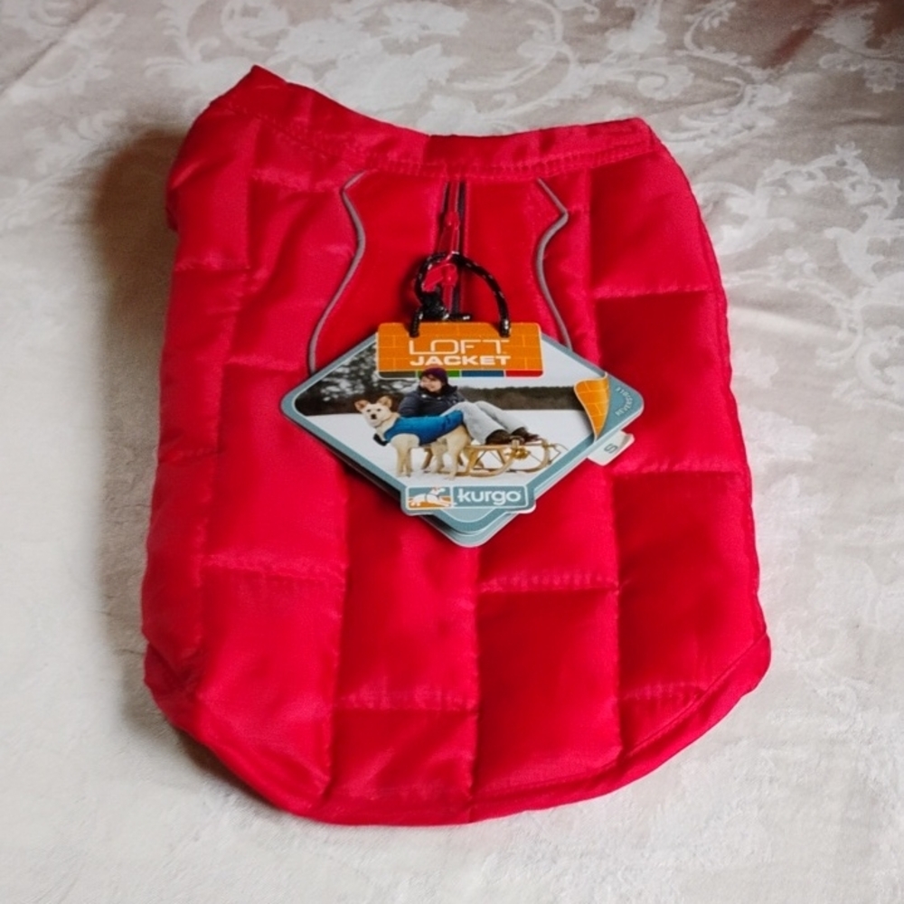 Kurgo Vibrant Red Pet Coat